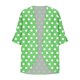 thumbnail image 5 of Mujeres de Manga Larga Tops Casual Impreso Suelto Cubrir Blusa de Cardigan Primavera Verano, 5 of 5