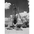thumbnail image 2 of 'Jumbo' The Atomic Device Being Positioned For 'Trinity' Test At Alamogordo History (24 x 36), 2 of 2