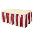thumbnail image 1 of Table Skirts - Plastic (Multiple Designs Available), 1 of 2