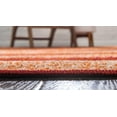 thumbnail image 5 of Rugs.com Equinox Collection Rug – 2' x 3' Rust Red Low Rug Perfect For Entryways, Kitchens, Breakfast Nooks, Accent Pieces, 5 of 9