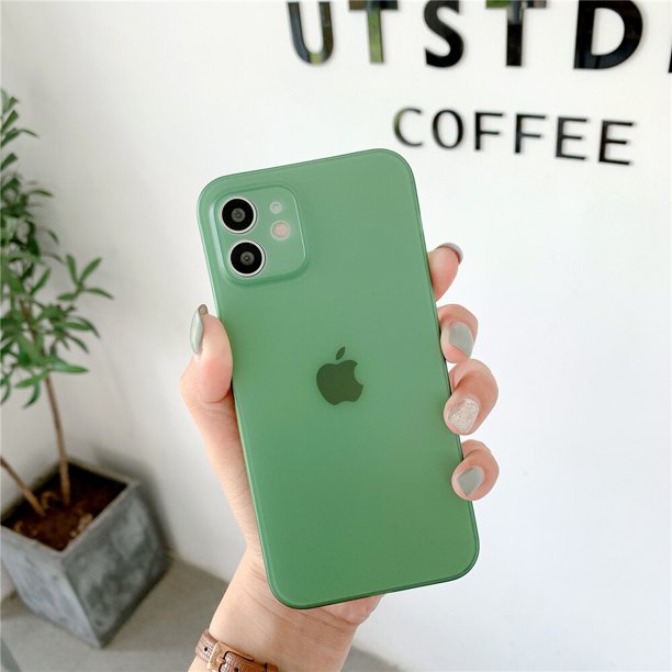 Funda de PP mate ultrafina para iPhone 13 12 11 14 Pro Max XR X XS 6 7 8 Plus SE Mini de lujo a prueba de golpes delgada transparente Funda dura Tan Jianjun unisex