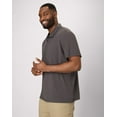 thumbnail image 6 of Hanes Moves Men's Short Sleeve Performance Polo Grey Encore M, 6 of 10