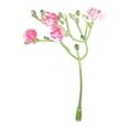 thumbnail image 2 of Mini Faux Floral Stems Small Artificial Flowers Mini Plastic Colorful Realistic Spring Flower Arrangement Bouquet Branches for Home Party Wedding Table Centerpiece Vase Decor (Hot Pink, 2PCS), 2 of 5