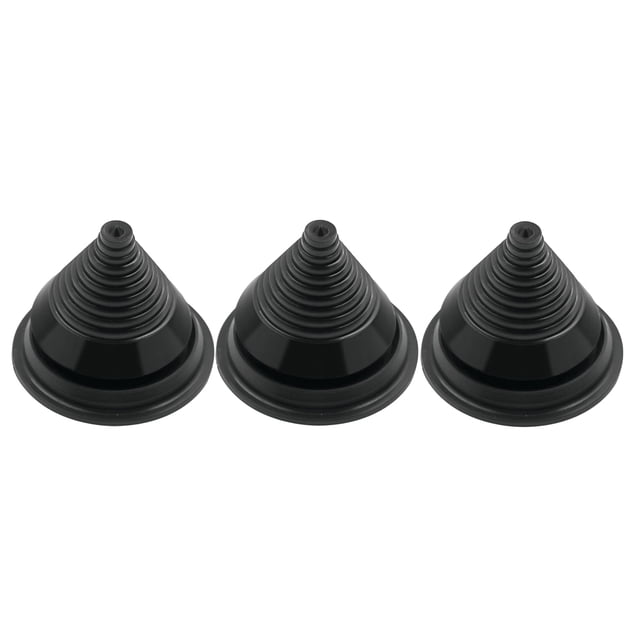 3pcs ABS Plastic Lawn Mower Blade Balancer Balanceador De Cuchilla Giratoria Para Negro Sunnimix Equilibrador de cuchillas de cortacésped