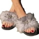 thumbnail image 2 of Moda Mujer Casual Furry Bright Diamond Sandalias planas Zapatos Flip Flop Wmkox8yii  hj789, 2 of 9