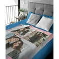 thumbnail image 3 of Personalised Blanket Custom with Picture Text Throw Blanket, Customized Photo Gift Birthday, Holiday, for Dad, Mom, Kids, Pet, Friends or Couples (1 Photo), 3 of 6