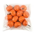 thumbnail image 3 of 12Pcs Realistic Pumpkin Set Thanksgiving Halloween Tabletop Display Ornamental Farmhouse Party Centerpiece Enhance Festive 12PCS, 3 of 5