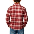 thumbnail image 7 of Ultrave Boys Plaid Flannel Shirt Long Sleeve Button Down Lapel Casual Kids Top with Chest Pocket 2-15Y, 7 of 7
