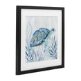 thumbnail image 2 of Stupell Industries Contemporary Smiling Turtle Gaze Black Framed Print Under Glass, 13 x 13, by Janet Tava, 2 of 8