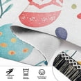 thumbnail image 6 of Yayeee Runner Rug for Bedroom 2'x6' Machine Washable Hallway Non Slip Mat, Cute Easter Eggs, 6 of 8