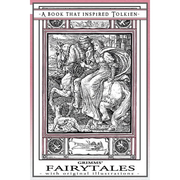 Professor's Bookshelf Grimms' Fairytales - A Book That Inspired Tolkien: With Original Illustrations, Book 10, (Paperback)