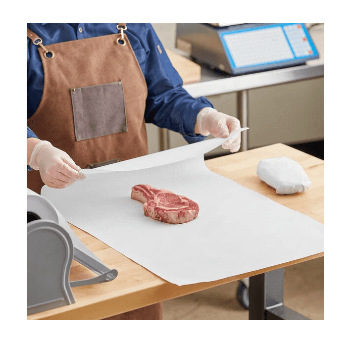 Brown Freezer Paper Roll 24" X 150 Ft – Plastic Coated Meat Wrapping Paper For Freezing, USA Made