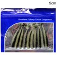 thumbnail image 1 of Yuarrent 10 Uds. De cebos de pesca de simulación, señuelos de pesca reutilizables, cebos artificiales portátiles de PVC, 7cm, tipo 7 Pescar No.28 Yuarrent OD000513-28, 1 of 6