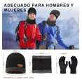 thumbnail image 2 of Gorro,bufanda Y Guantes De Punto 3 En 1 Para Adultos Y Niños, 2 of 6