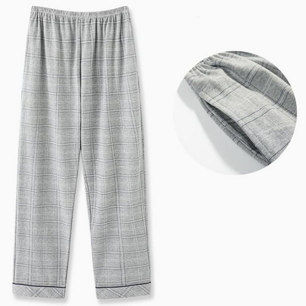 Pantalones de pijama largos para hombre, pantalones de dormir, pantalones rectos casuales de moda para mujer, pantalones a cuadros para el hogar, pantalones de pijama largos para exteriores, pantalone