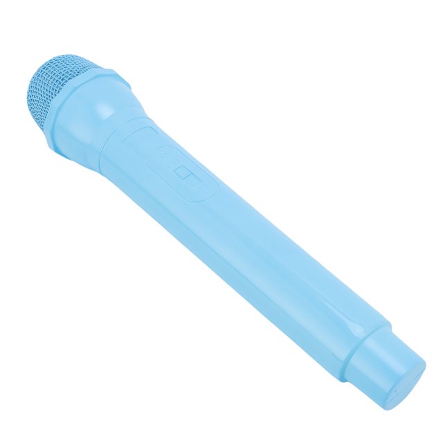 Fake Microphone Prop, Plastic Fake Microphone, Handheld Simulate Speech Practice Mic for Karaoke, Costume, Cosplay, Birthday Party, Photography