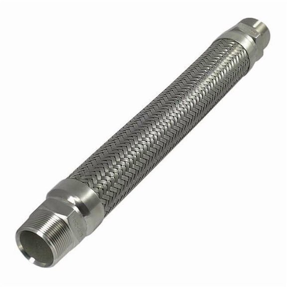 Hose Master Metal Hose Assembly,1/4"I.D.18" CA316HP-0025-018
