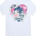 thumbnail image 3 of Star Wars - Valentine Droid You're Looking For - Toddler And Youth Short Sleeve Graphic T-Shirt, 3 of 5