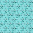thumbnail image 1 of Ahgly Company Machine Washable Indoor Square Transitional Macaw Blue Green Area Rugs, 4' Square, 1 of 7