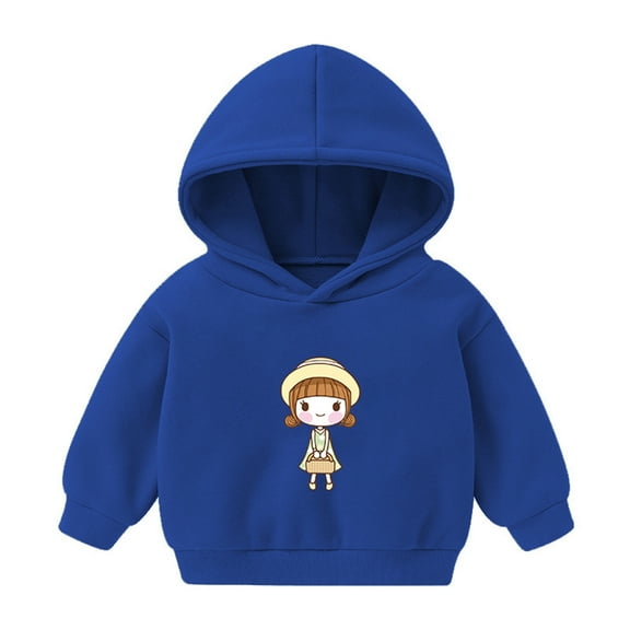 Vedolay Girls Clothes Toddler Girls Boys Hoodie Coat Warm Winter Hooded Sweater Outwear Blue,100