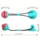 thumbnail image 2 of Pet Dog Ball Chew Toy With Suction Cup, Interactive Dog Toy For Pet Training Fun, 2 of 4