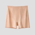 thumbnail image 2 of Scyoekwg Women's Boyshort Underwear Stretch Solid Color Safety Panties Breathable Mid‑Waist Ladies Briefs For Daily Wear (Beige,M), 2 of 7
