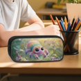 thumbnail image 6 of DISNIMO 3PCS Backpack Set with Lunch Box and Pencil Case, Jumping Spider Printed Girls Schoolbag for Preschool Primary Junior High, Large Lightweight Student Backpack Travel Daypack, 6 of 7