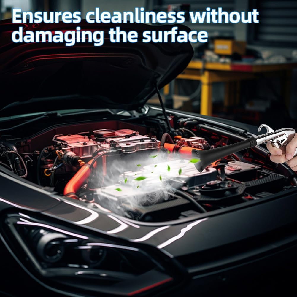 Car Cleaning Gun, Detailing Interior Dryer Air Blow Gun, Classic Air Blow Gun, High Pressure Compressed Dry Blow Gun for Interior Automobile Upholstery Carpets Tables and Chairs