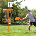 thumbnail image 4 of GSE Games & Sports Expert 24 Chains Deluxe Disc Golf Targets Basket. Metal Flying Disc Golf Practice Basket for Outdoor Backyard, Schoolyard and Basketball Gym - Orange, 4 of 8