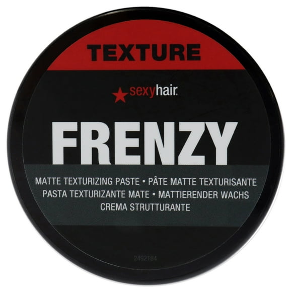 Style Sexy Hair Frenzy Matte Texturizing Paste, 2.5 oz