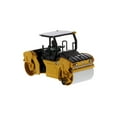 thumbnail image 2 of Caterpillar CB-13 Tandem Vibratory Roller w/ROPS, Yellow - Diecast Masters 85630 - 1/64 Scale Diecast Model Car, 2 of 6