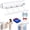 4lines*1, variant on Retractable Multi-Line Clothesline Dryer,Wall-Mounted Laundry Rack,Extend multiple drying lines when needed, then retract them to save space in bathrooms, laundry rooms, balconies, and patios.
