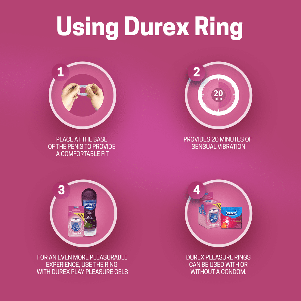 Durex Play vibration ring - Rings - Sexshop Prague