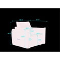 thumbnail image 5 of Contemporary Black Teddy Sofa with Cotton Filler | Adds Style to Primary Living Spaces, 5 of 6