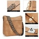 thumbnail image 4 of Bolsos bandolera BOSTANTEN Trendy de piel vegana Hobo Camel Brown, 4 of 8