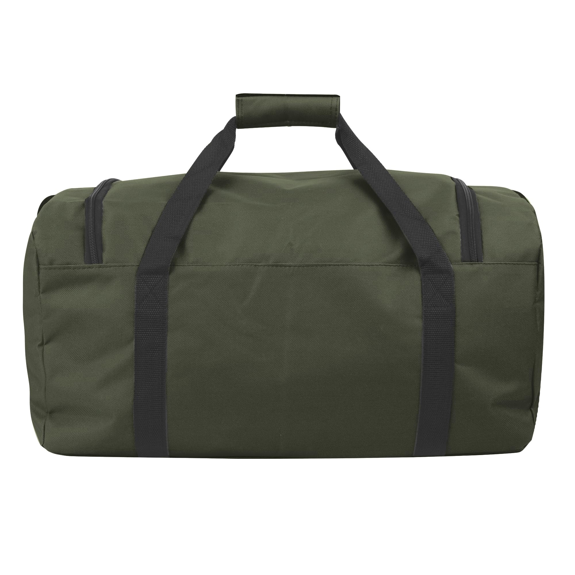 24 Pack of Bulk Wholesale 20 Inch 40 Liter Weekender Overnight Duffel Shoulder Bags for Sports, Travel and Commute in Hunter Green