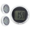 thumbnail image 3 of LEORX 3Pcs Mini Motorcycle Clocks Black ABS Plastic for Motorcycle Accessories 1.2in, 3 of 7