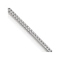 thumbnail image 7 of 925 Sterling Silver 1.25mm Diamond-cut Franco Chain 24 Inch, 7 of 7