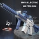 thumbnail image 4 of Pistolas de agua eléctricas M4, pistolas de agua automáticas para niños de 8 a 12 años, potentes pistolas de agua de hasta 32 pies, 4 of 5
