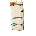 thumbnail image 4 of Armario organizador de ropa para el hogar artículos de almacenamiento para bebés-c Afortunado Sencillez, 4 of 4