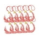 thumbnail image 3 of 10 borlas de graduación, regalo de recuerdo, borlas para birrete de graduación para llaveros. rojo y blanco, 3 of 9