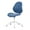 Blue, variant on Geniqua Corp Office Chair, 220 lb. Capacity, Blue