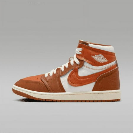Air Jordan 1 High Method of Make Women's Shoes Color: Desert Orange/Brilliant Orange/Coconut Milk/Sail Size: 8