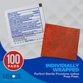 thumbnail image 6 of MEDca Iodine Prep Solution Pads 9.9 Fluid Ounces (100 Count (Pack of 1), 6 of 9