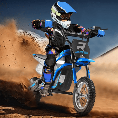 24V 14AH Electric Dirt Bike for Kids, Ride On Toys Motocross for Kids Teens Age 14+, 350W Electric Motorcycle 14Mph Max Speed
