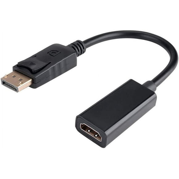 AvimaBasics Premium Display Port DisplayPort Male to HDMI Female Cable Converter Adapter DP to HDMI