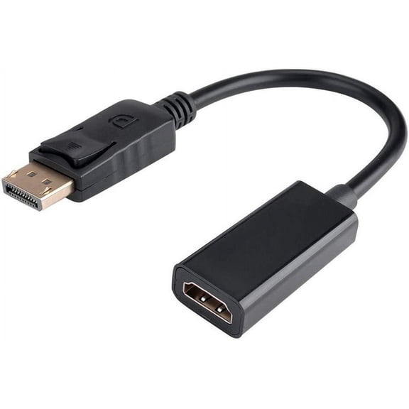 AvimaBasics Premium Display Port DisplayPort Male to HDMI Female Cable Converter Adapter DP to HDMI