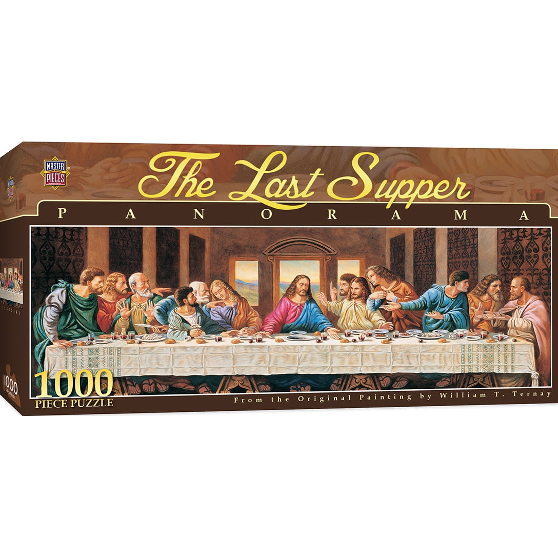 Inspirational The Last Supper 1000 Piece Panoramic Jigsaw ...