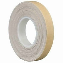 Double-Sided Foam Tape, 2 in W, 5 yd L, 1/32 in, Polyethylene Foam, Double-Sided