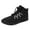 Black, variant on Winter Barefoot Hiking Boots, Warm Zero Drop Snow Shoes with Wide Toe Box and Waterproof Comfort for Outdoor Use (Blue, 6.5)